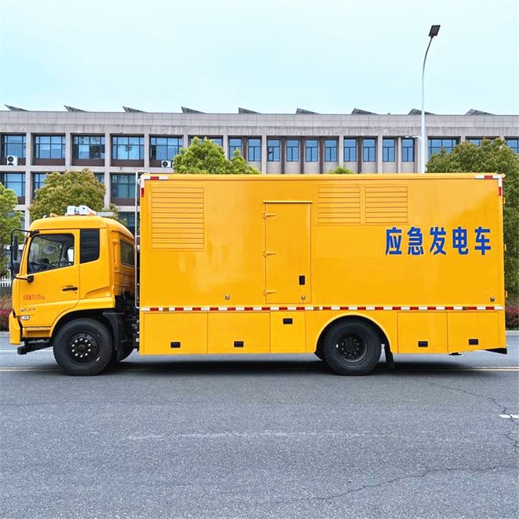 乌兰察布发电车出租案例展示